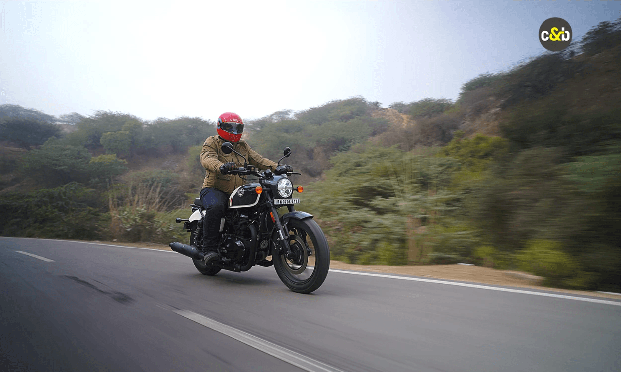 shotgun-650 ride view
