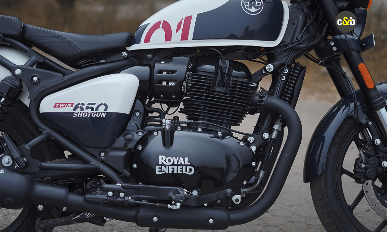 Royal Enfield Shotgun 650 engine