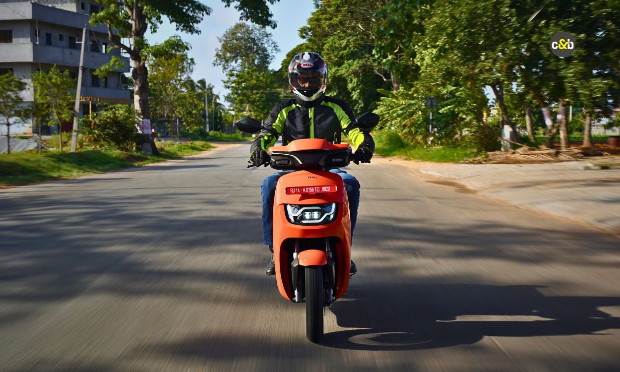Hero Vida VX2 Ride View