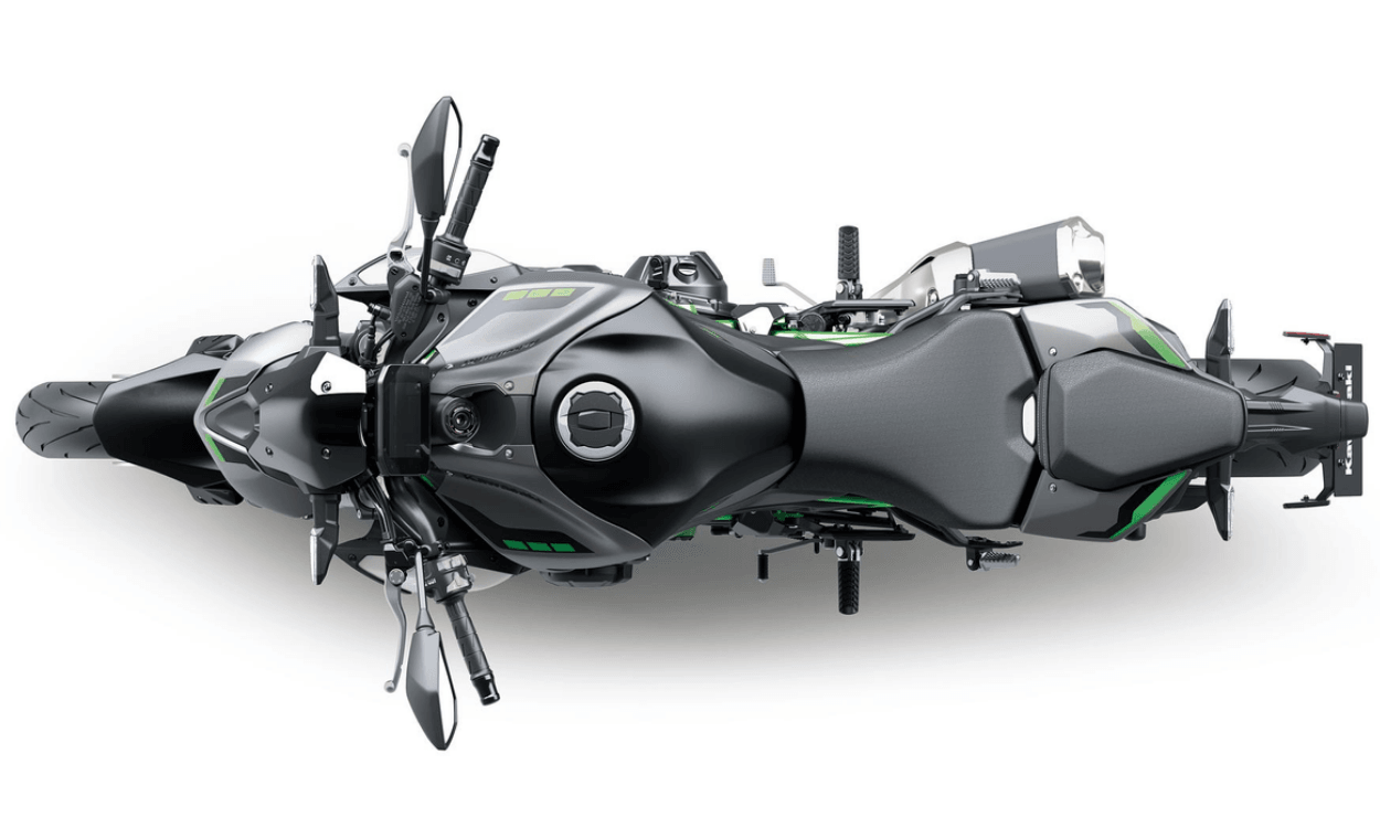 The powerful Kawasaki Z900