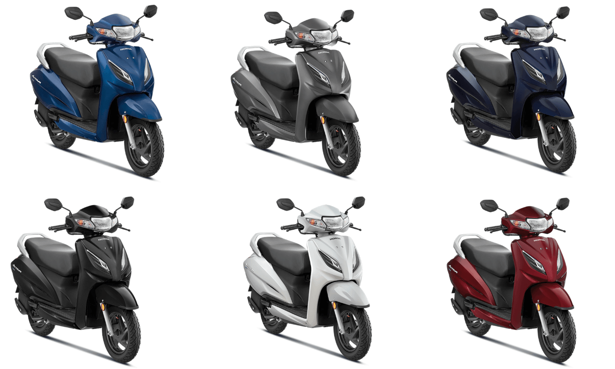 Activa 6g Colours