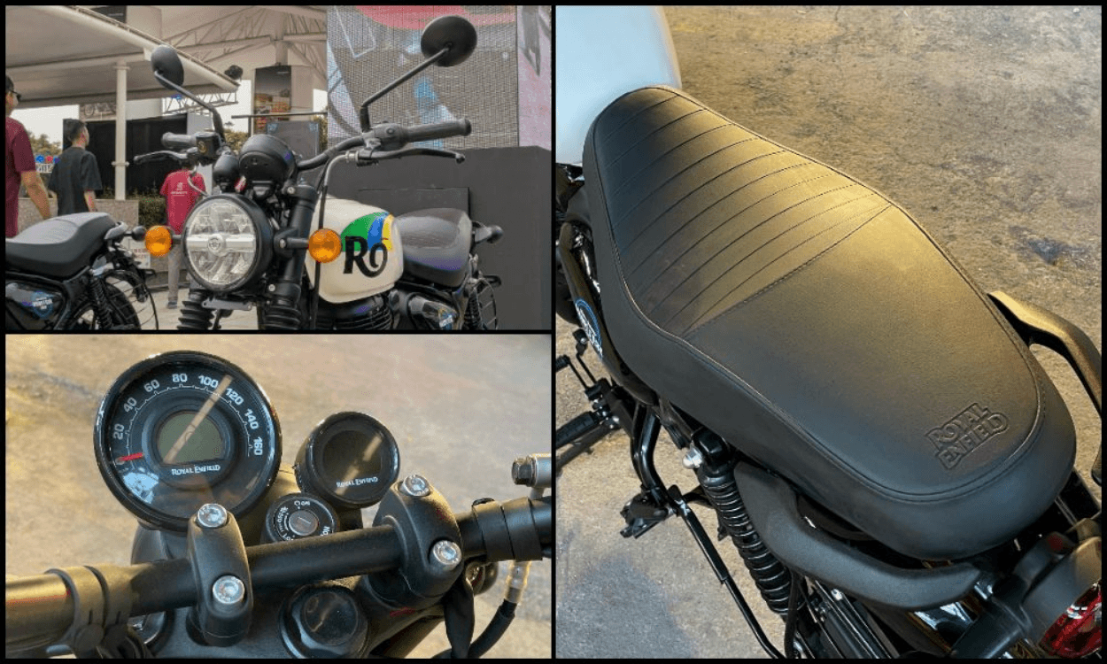 Royal Enfield Hunter 350 Seat