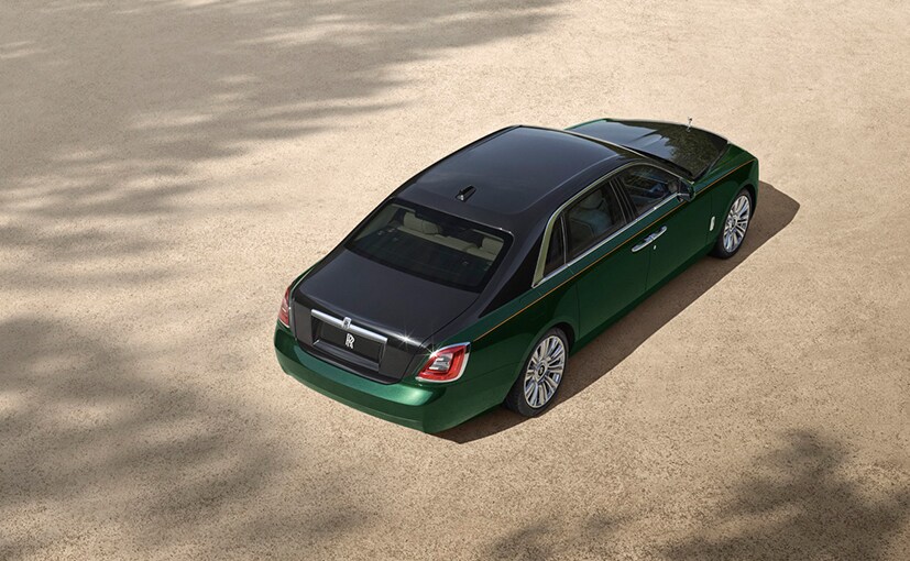 Rolls-Royce Ghost Top view