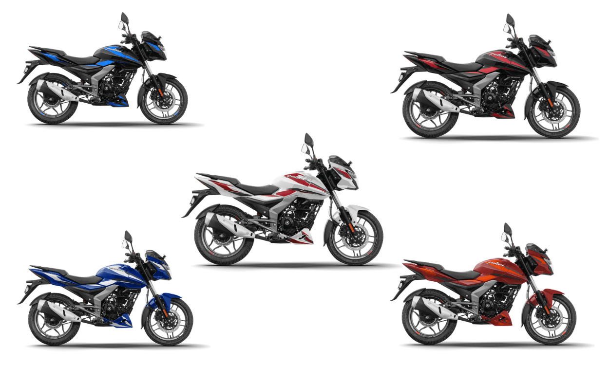 new colors pulsar 150
