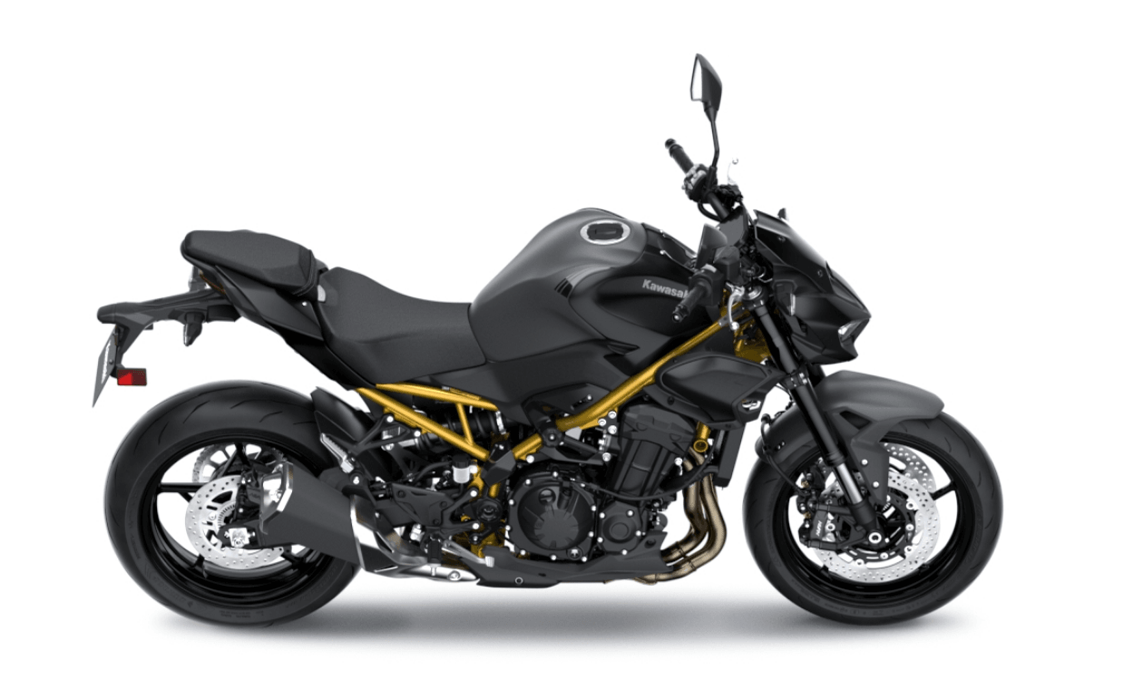 Side Profile of Kawasaki z900